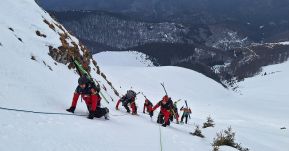Nagyüzem volt szombaton a hegyimentőknél