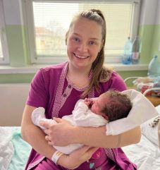 Kislány született elsőként a csíkszeredai kórházban 2025-ben