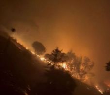 Tűzvész miatt szükségállapotot hirdettek Los Angeles egyik luxusnegyedében