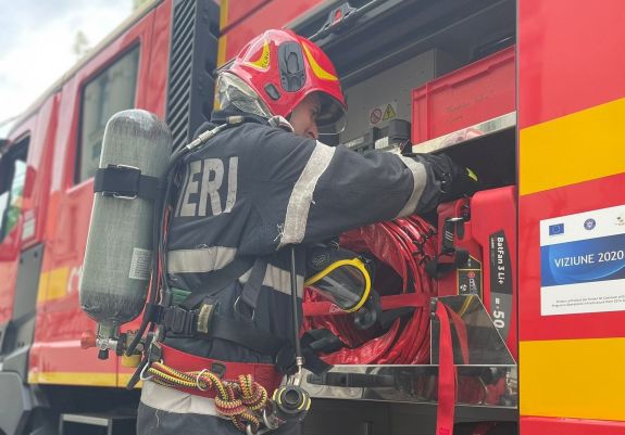 Tűz ütött ki egy nagyváradi iskolában