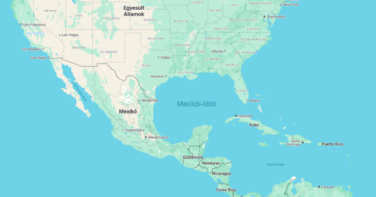 Trump kérésére a Google átnevezi a Mexikói-öblöt és a legmagasabb amerikai hegyet
