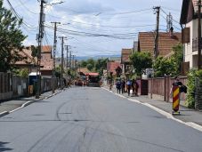 Befejeződtek a munkálatok a kézdivásárhelyi Piac utcában