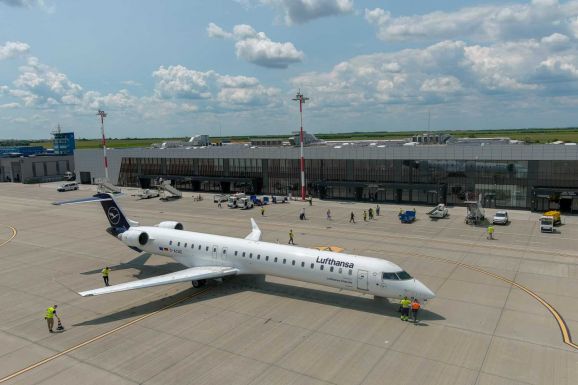 Felavatták a Lufthansa Nagyvárad–München járatát