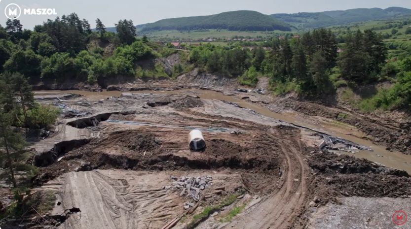 Tarthatónak tűnik a július 1-jei határidő a Korond-patak elterelésére