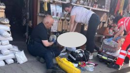 Leállt a szíve egy nőnek Parajdon, Raed Arafat újraélesztette