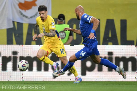 Vb-selejtező: Románia három pontot gyűjtött Ciprus ellen