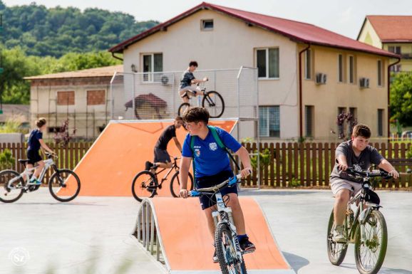 Szilágysomlyó: skate parkot építettek és a kerékpárút-hálózatot is bővítik