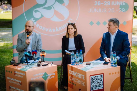 Demjén Ferenc és a Wellhello is fellép a marosvásárhelyi városnapokon