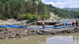 Parajd: újabb beszakadások történtek hajnalban a veszélyzónában (VIDEÓ)