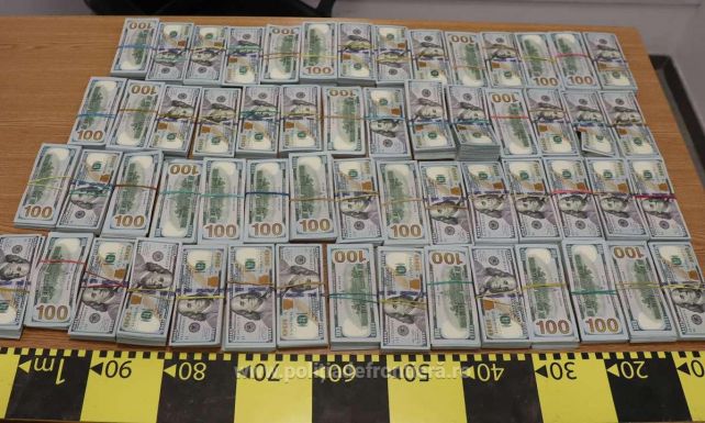 Több mint félmillió dollárral a szatyrában próbált átsétálni a határon egy férfi