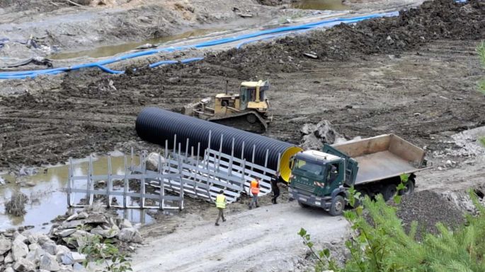 Parajd: Lassan haladnak a hegesztésekkel 