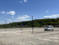 Elkészült a Maros Megyei Sürgősségi Kórház mögötti parkoló