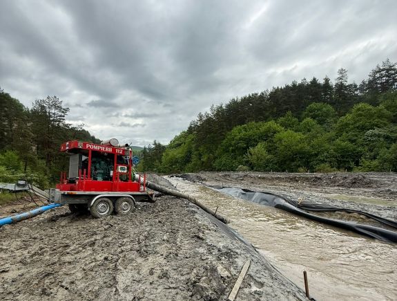 A sókitermelést is leállították a parajdi bányában