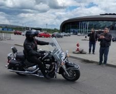 Két keréken Háromszéken: a felelős közlekedésért vonultak fel a motorosok