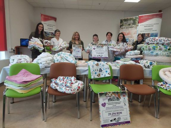 Akcióban a Plüss Kommandó: nagy értékű adományt kapott a csíkszeredai kórház