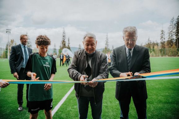 Birtokba vehetik a borszékiek a felújított sportkomplexumot