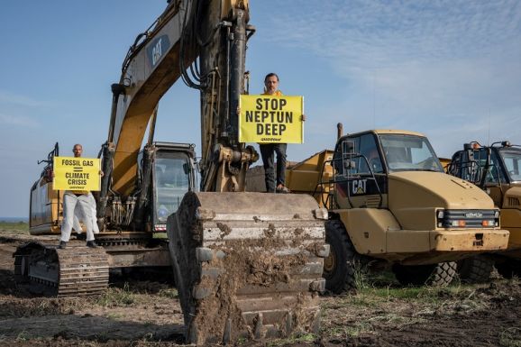 Neptun Deep: a Greenpeace feloszlatását kéri a bíróságtól a Romgaz