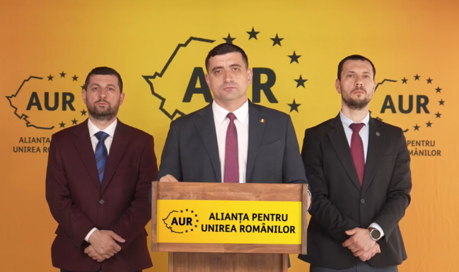 Az elnökválasztás érvénytelenítését kéri George Simion