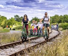 Velorail a Mezőségen – Románia első vasúti bicikliútvonala Maros megyében