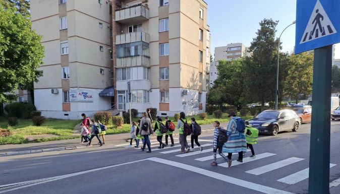 Bike/Walk2School: Egy marosvásárhelyi iskola több mint 4000 km-rel az élen