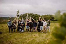 Fákat ültettek a VIBE Fesztivál területén 