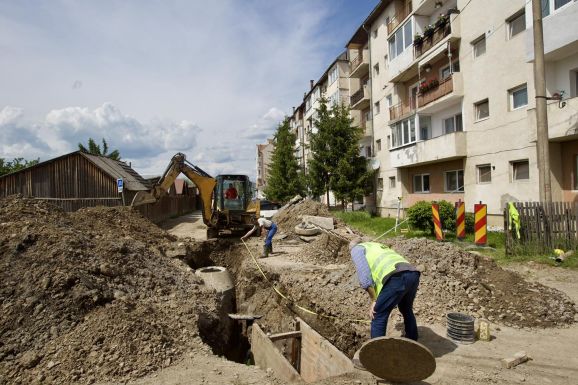 Bővítik a szennyvízhálózatot Gyergyószentmiklóson
