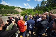 Kelemen Hunor az államfői látogatás után: szolidaritásból és együttérzésből látogatott el Parajdra Nicușor Dan 