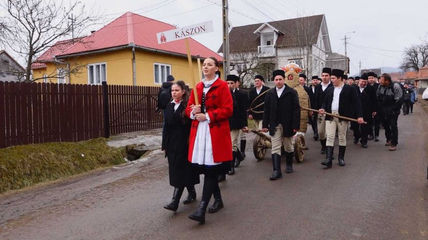 Hargita megyei farsangbúcsúztató Gyergyóremetén