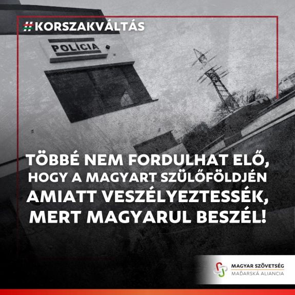 Tüntetés a magyarul beszélő fiatal megkéselése miatt