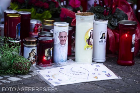 Hangüzenetet küldött Ferenc pápa