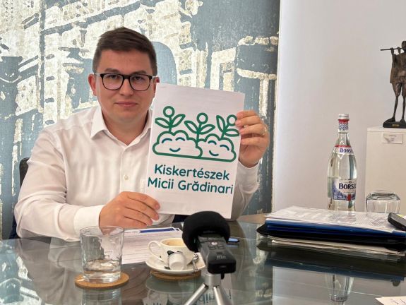 Kiskertészeket nevelnek Sepsiszentgyörgy metropolisz-övezetében
