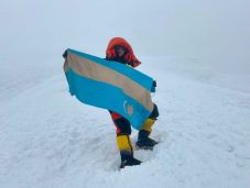 A Föld nyolcadik legmagasabb csúcsára készül a csíkszeredai születésű Sántha Xénia