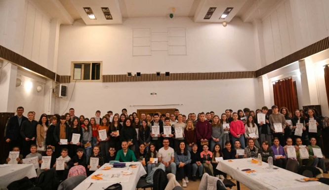 Településeket „mentettek” a baróti diákok