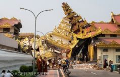 Nemzeti gyász Mianmarban – még keresik a túlélőket