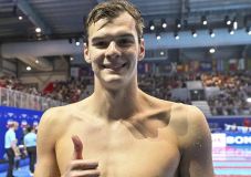 Vizes vb: Kós Hubert 200 háton szerezte meg az első magyar aranyat