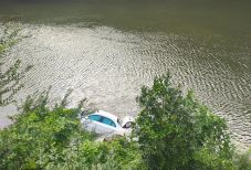 Az Olt-folyóba zuhant autójával egy török sofőr