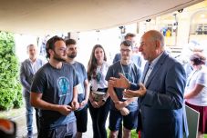 A Bánffy-palotában járt a magyar elnök