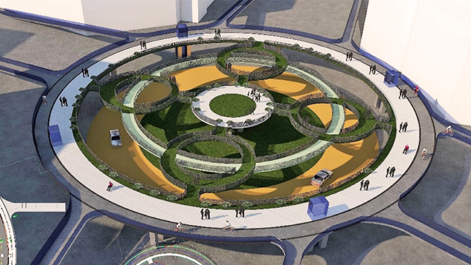 Közel 75 millió lejes projektben építenek gyalogos- és kerékpáros felüljárót Szatmárnémetiben