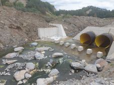 Parajd: Késik a Korond-patakot elterelő csőrendszer hivatalos átvétele (VIDEÓ)