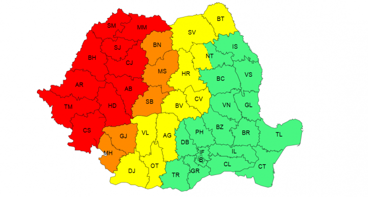Vörös kód: ismét lecsap a vihar, kiadták a riasztást