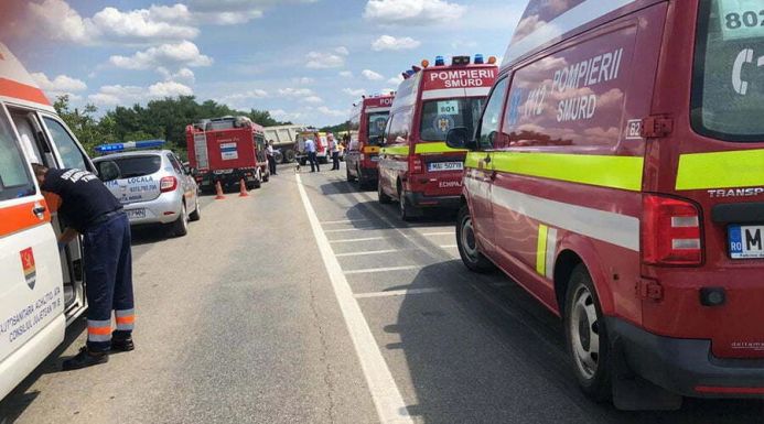 Egy személy meghalt a balesetben – Az A1-es autópálya temesremetei felhajtóján leállt a forgalom