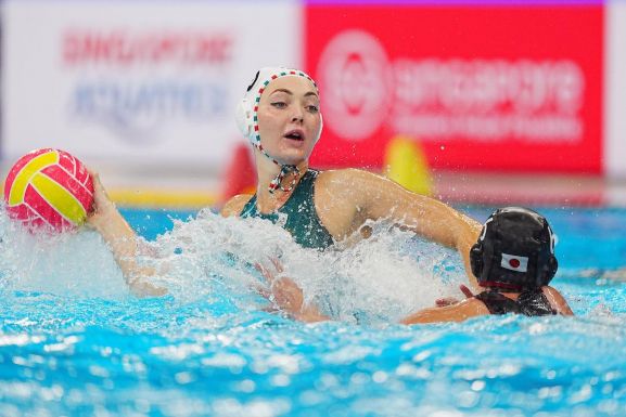 Hibátlan mérleggel csoportelső a magyar női pólóválogatott a vébén