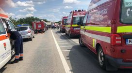 Egy személy meghalt a balesetben – Az A1-es autópálya temesremetei felhajtóján leállt a forgalom