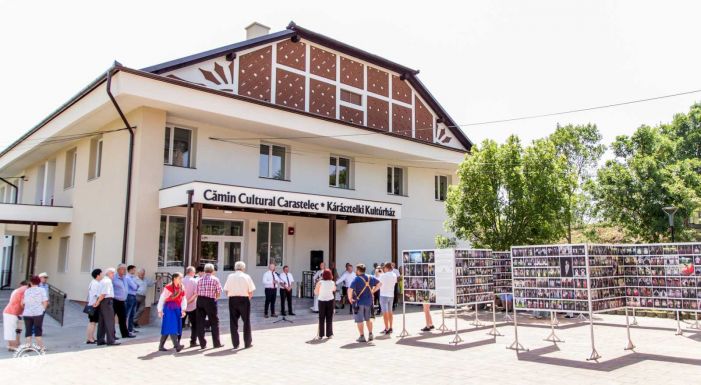 Szilágyság: felújították a több mint ötvenéves kárásztelki kultúrházat (VIDEÓ)