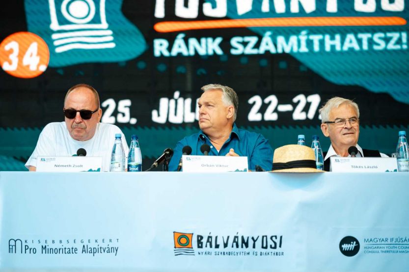 Itt nézhető vissza Orbán Viktor tusványosi beszéde