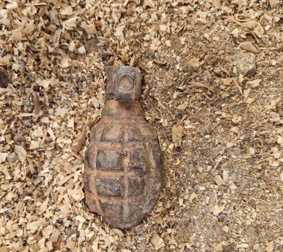 Második világháborús kézigránátot találtak egy konténerben Marosvásárhelyen