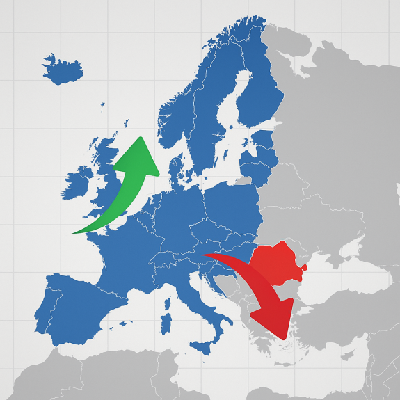 Kiskereskedelmi forgalom: az EU-ban nőtt, Romániában viszont csökkent
