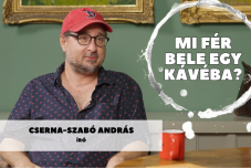 Mi fér bele egy kávéba? Cserna-Szabó Andrással beszélgetünk szombaton 11 órától a Maszolon