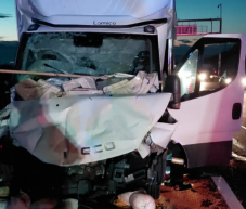 Baleset Kolozs megyében: két furgon ütközött össze