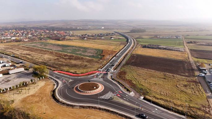 Újabb körgyűrűt nyitottak Bihar megyében